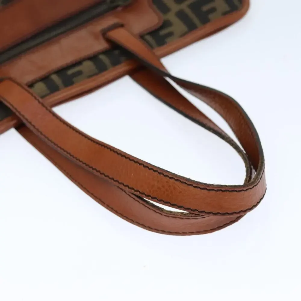 Fendi Zucca Tote Bag Brown